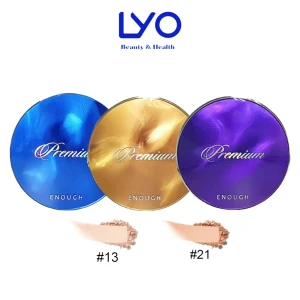 Phấn Phủ 2 Lõi Cao Cấp Enough Premium Twoway Cake Giữ Lớp Nền Luôn Sáng Mịn Hàn Quốc 13g 13g