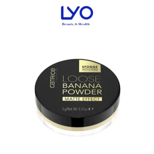 Phấn Phủ Kiềm Dầu Catrice Loose Banana Powder Che Khuyết Điểm Tự Nhiên, Cố Định Lớp Trang Điểm 5g