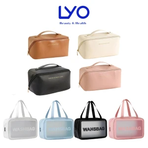 Túi Đựng Mỹ Phẩm Cao Cấp Tiện Lợi Jary Da PU & Wash Bag