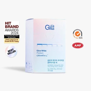 Thực phẩm bổ sung Gilaa Glow White Premium Glutathione C (3g x 30 gói)