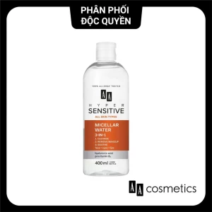 Nước Tẩy Trang AA HyperSensitive Skin của AA Cosmetics