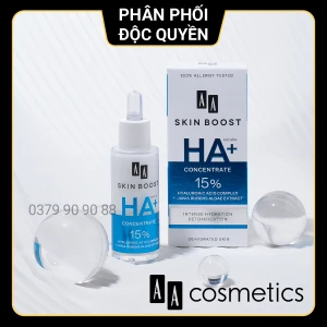 Serum AA Skin Boost HA của AA Cosmetics cấp ẩm và làm mịn da
