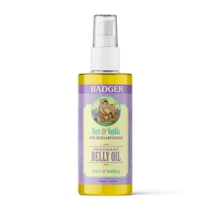 Dầu Hữu Cơ Dưỡng Da Vùng Bụng Cho Mẹ Bầu Belly Oil - 118mL - Badger Balm