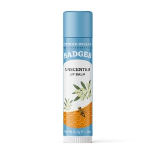 Son Dưỡng Môi Hữu Cơ Không Mùi Unscented Lip Balm | Badger