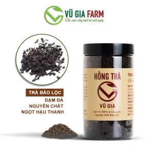 Hồng Trà ( Trà Đen) Cao Cấp Nguyên Chất Vũ Gia (200g/ hũ)