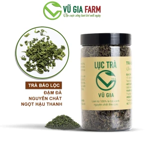 Lục Trà ( Trà Xanh) Nguyên Chất Vũ Gia (100g/ hũ)