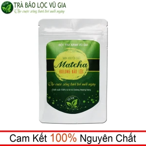 Matcha Nguyên Chất Vũ Gia (100gr/túi)