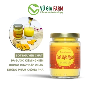 Tinh Bột Nghệ Nguyên Chất Vũ Gia (100g/hũ)