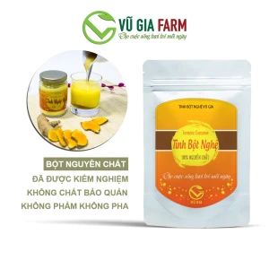 Tinh Bột Nghệ Nguyên Chất Vũ Gia (100g/túi)