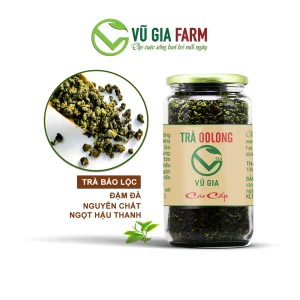 Trà Oolong Kim Tuyên Cao Cấp Nguyên Chất Bảo Lộc Vũ Gia (200g/ hũ)