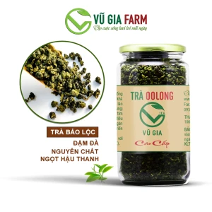 Trà Oolong Kim Tuyên Cao Cấp Nguyên Chất Bảo Lộc Vũ Gia (400g/ hũ)