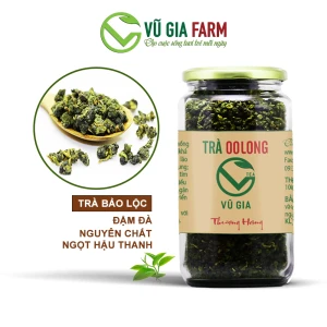 Trà Oolong Tứ Quý Thượng Hạng Bảo Lộc Vũ Gia (400g/ hũ)