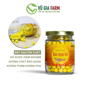 Viên Nghệ Đỏ Mật Ong Nguyên Chất Vũ Gia (100g/ hũ)