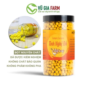 Viên Nghệ Đỏ Mật Ong Nguyên Chất Vũ Gia (500g/ hũ)