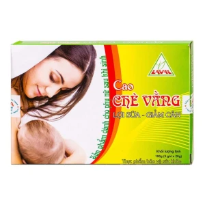 Cao Chè Vằng Lava Lợi Sữa, Giảm Cân An Toàn Cho Mẹ Sau Sinh (Hộp 5 Gói)