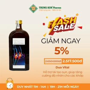 Duo Vital - Dung dịch uống bảo vệ và tái tạo sụn khớp (chai 500ml)