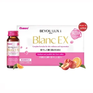 Nước uống dưỡng trắng, giúp đẹp da Beyou Lux Blanc Ex (Hộp 10 chai)