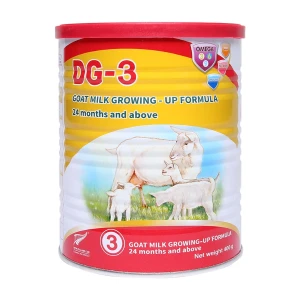 Sữa bột sinh dưỡng DG-3 - giải pháp dinh dưỡng từ sữa dê cho trẻ nhỏ (Hộp x 400g)