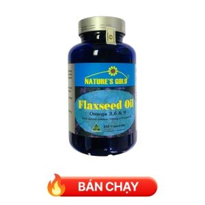 Thực phẩm bảo vệ sức khỏe FLAXSEED OIL 1000mg OMEGA 3.6&9