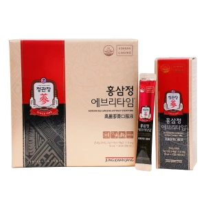 Thực phẩm bảo vệ sức khoẻ Korean Red Ginseng Extract Everytime (Tinh chất hồng sâm pha sẵn)