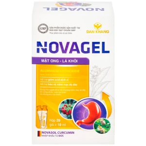 Thực phẩm bảo vệ sức khỏe NOVAGEL (hộp 20 Gói x 10ml)