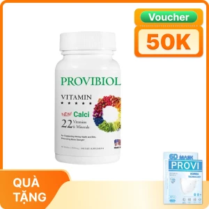 Thực phẩm bảo vệ sức khỏe Provibiol Vitamin (60 viên)