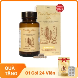 Thực phẩm bảo vệ sức khỏe The Fucoidan xK (180 viên)
