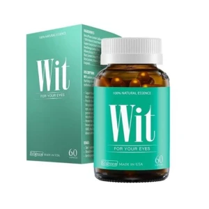Viên nang WIT For Your Eyes Ecogreen tăng cường thị lực, giảm mờ và nhòe mắt (15 viên)
