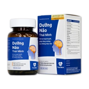 Viên uống Dưỡng Não Thái Minh hỗ trợ hoạt huyết, tăng cường lưu thông máu não (80 viên)
