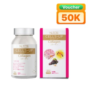 Viên uống Nucos Cell Up bổ sung collagen, ngăn ngừa lão hóa (180 viên)