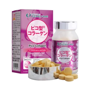 Viên Uống Pico Collagen - Hỗ Trợ Phục Hồi và Trẻ Hóa Da (Hộp 180 Viên)