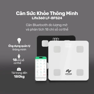 Cân Sức Khỏe Thông Minh Life360 LF-BFS24