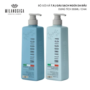 BỘ GỘI XẢ NƯỚC HOA GIẢM GÀU SẠCH NGỨA DA ĐẦU MILANOGICA