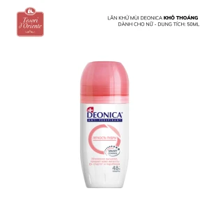Lăn khử mùi Deonica KHÔ THOÁNG dành cho nữ 50ml