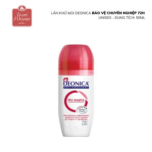 Lăn khử mùi Deonica Unisex BẢO VỆ CHUYÊN NGHIỆP 72H 50ml
