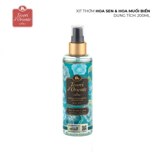 Xịt thơm Tesori d'Oriente Hoa Sen và Hoa Muối Biển - Tesori