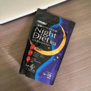 Trà hỗ trợ giảm cân Orihiro ban đêm night diet tea Nhật Bản