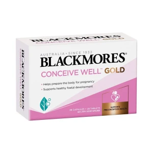 Viên uống Blackmores Conceive Well Gold hỗ trợ tăng khả năng thụ thai