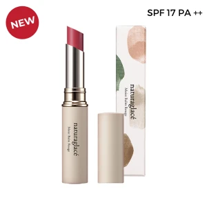 Son môi dưỡng ẩm chống nắng - naturaglacé Moist Balm Rouge 01