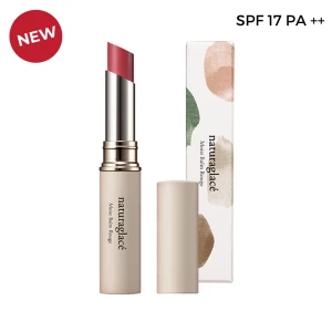Son môi dưỡng ẩm chống nắng - naturaglacé Moist Balm Rouge 03