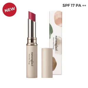 Son môi dưỡng ẩm chống nắng- naturaglacé Moist Balm Rouge 04