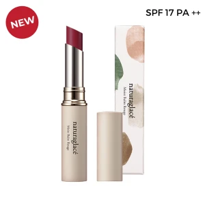 Son môi dưỡng ẩm chống nắng - naturaglacé Moist Balm Rouge 06