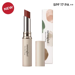 Son môi dưỡng ẩm chống nắng - naturaglacé Moist Balm Rouge 08