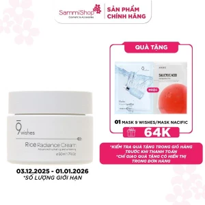 9 Wishes Kem dưỡng Rice Radiance Cream 50ml