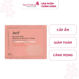 Avif Mặt nạ dưỡng môi Bio Cellulose Premium Hydrating Lip Mask