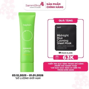 Beplain Kem chống nắng Sunmuse Mineral Sunscreen SPF50 PA 50ml