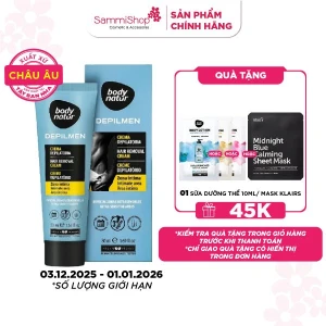 Body Natur Kem tẩy lông Depilmen Hair Removal Cream Intimate Area