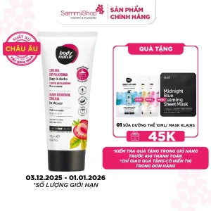 Body Natur Kem tẩy lông Hair Removal Cream In Shower 200ml