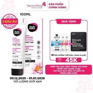 Body Natur Kem Tẩy Lông Hair Removal Cream Moisturising Body Sensitive Skin