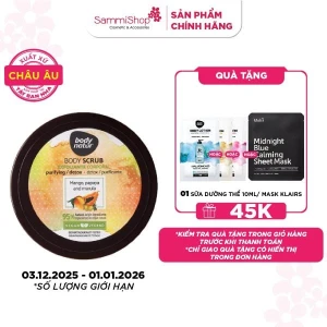 Body Natur Tẩy da chết cơ thể Body Scrub Mango, Papaya and Marula 200ml